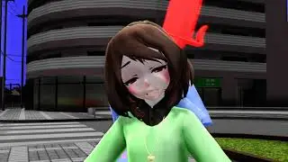 [MMD Glitchtale] Betty, Chara, Asriel & Frisk - Partners In Crime {Read description or comments)