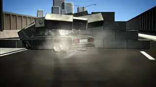 что, если на ЖИГЕ ВЪЕХАТЬ в БЕТОННУЮ СТЕНУ в BeamNG.drive