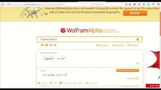 Wolfram alpha ব্যবহার করে গণিত শেখা