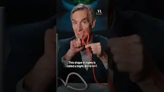 Let Bill Nye teach you how to tie a square knot 👌 