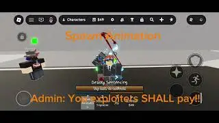 Admin Moveset in JJS Skill Builder