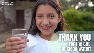 Thank You For Giving the Gift of Clean Water!
