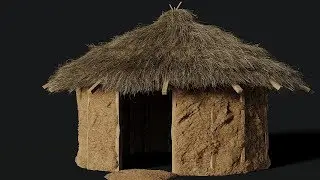 CREATING AN AFRICAN HUT IN BLENDER 2.8 (PART 1)