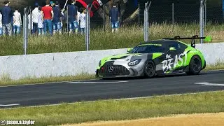 02:03.036 - Mercedes AMG GT2 @ Mount Panorama (Bathurst) - Trackside
