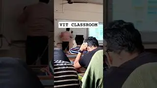 VIT Vellore Classroom | Morning schedule | VIT | 