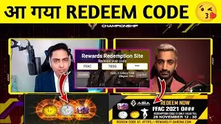 FFAC REDEEM CODE | 600k LIVE WATCHING REWARDS | 600K LIVE WATCHING REDEEM CODE
