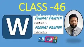 46. How to Using Format Painter in MS-Word||Format painter shortcut Key