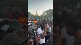 Polo G Pulls Up To Shoot Hotboii WTF  Remix #freehotboii