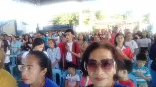 Christmas party in Barangay Sta teresita