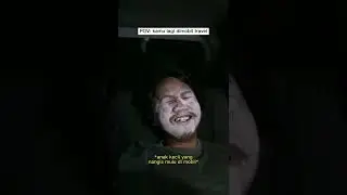 Uncle put the motorbike in the car