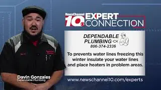Winterizing Tip - Dependable Plumbing - Expert Connection - Davin Gonzales