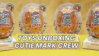 UNBOXING MAINAN MY LITTLE PONY CUTIE MARK CREW | MOZA & MARCEL