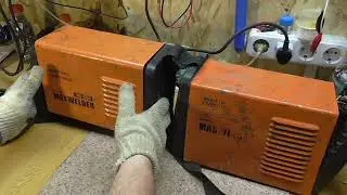Два аппарата PATRIOT Max Welder DC-200. Ремонт одного из них.