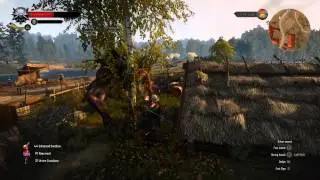 The Witcher 3 - Infinite Giant Demonic Cow Monster - 1080p 60 FPS