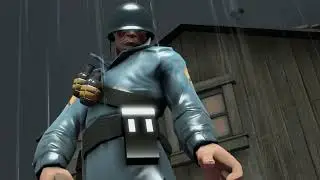 Soldier kills scout animation test