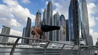 Челендж ‘’Жим гантнлей + подтягивания’’