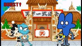 MUGEN Request [1126]: Nicole Watterson & Hanazuki vs. Bubbles & Four
