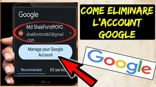 Come eliminare definitivamente l'account Google |  Eliminazione dell'account Google su Android