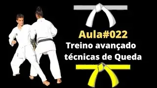 Da Faixa Branca a Faixa Amarela [Treino de Quedas do Karatê]