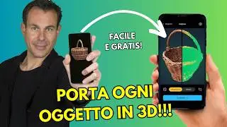 Lo Smartphone diventa uno SCANNER 3D con questa super APP gratuita!!!