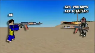Destroying Toxic Player that calls us bad in War Tycoon