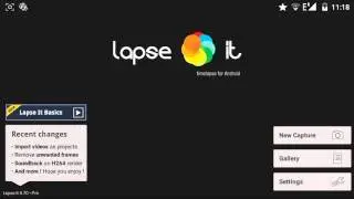 Как снимать Time Lapse на андроид?