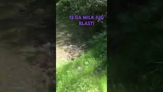 12 GA SHOTGUN MILK JUG EJECTION!!!