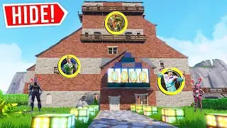 FORTNITE *NEW* GIANT HOUSE HIDE AND SEEK! (Creative Mode)