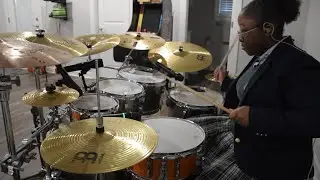 He’s In The Room - David Jennings Drum Cover