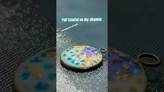 #colorshift #uvresin #pendant #diycrafts