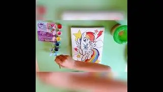 Рисуем ПОНЯШКУ | Draw a MY LITTLE PONY | #Shorts