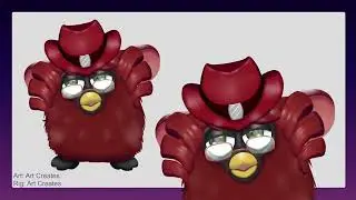 [Live2d] Casirmira Furby Model Showcase