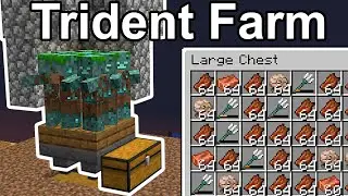 Trident Farm | 7 Trident/h | Minecraft 1.21+