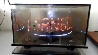 POV Display Message Board with GIF and Multi language support