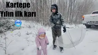 Kartepe’de yılın ilk karı🤟🏻
