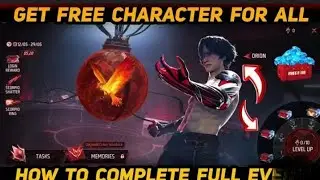 FREE FIRE PROJECT CRIMSON FREE CHARACTER I HOW COMPLETE PROJECT CRIMSON I FREE FIRE