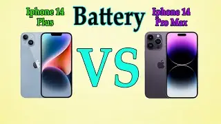 iPhone 14 Plus vs iPhone 14 Pro Max Battery Test | Battery Life DRAIN Test