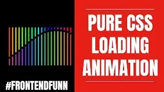 CSS Loading Animation - Pure CSS Wave Loader