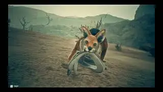 Little Monkey Trying to Escape from Predators - Ancestors  The Humankind Odyssey