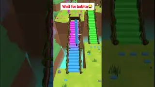 wait for babita ji😂 | jethalal game | run jetha run | #shorts