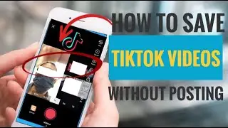 How to Save Your TikTok Videos Without Posting