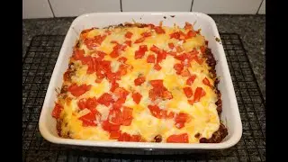 Taco Casserole Recipe from Taste of Home New Church Supper Cookbook
