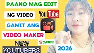 Paano mag edit ng video sa youtube/Super ganda at madaling gamitin ang app na ito(2026)