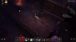 Let's play Diablo3 - Cathedral level 4 and the skeleton king quest