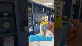 Ödem atıcı alkali detoks suyu tarifim | Diyetisyen Hatice Nur Ege