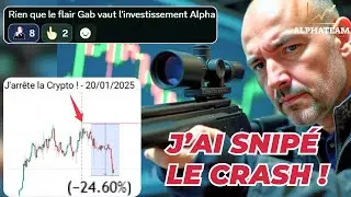 Le Bitcoin s'effondre de -24% après mon annonce ! Et maintenant ?
