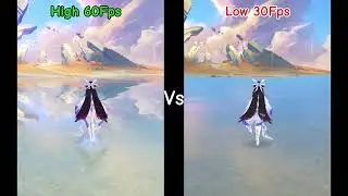 GENSHIN IMPACT | High 60Fps vs Low 30Fps