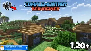 Complementary Reimagined Shader For Minecraft PE 1.20+ | [100% Working] - No Clickbait !!