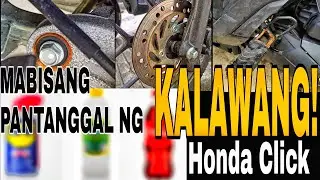 PAANO TANGGALIN ANG KALAWANG - HONDA CLICK