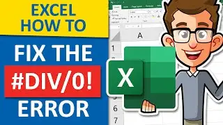 Fix The Divide By Zero Error In Excel | 